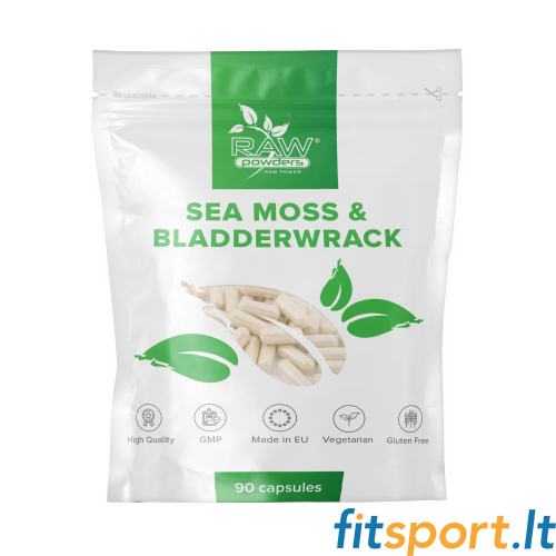 Raw Powders Seemoos & Blasentang, 90 Kapseln. 